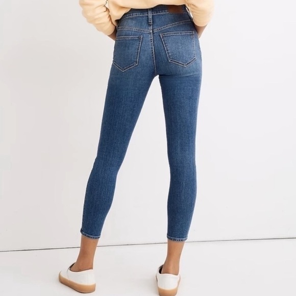 Madewell curvy high-rise skinny crop jeans - Picture 2 of 10